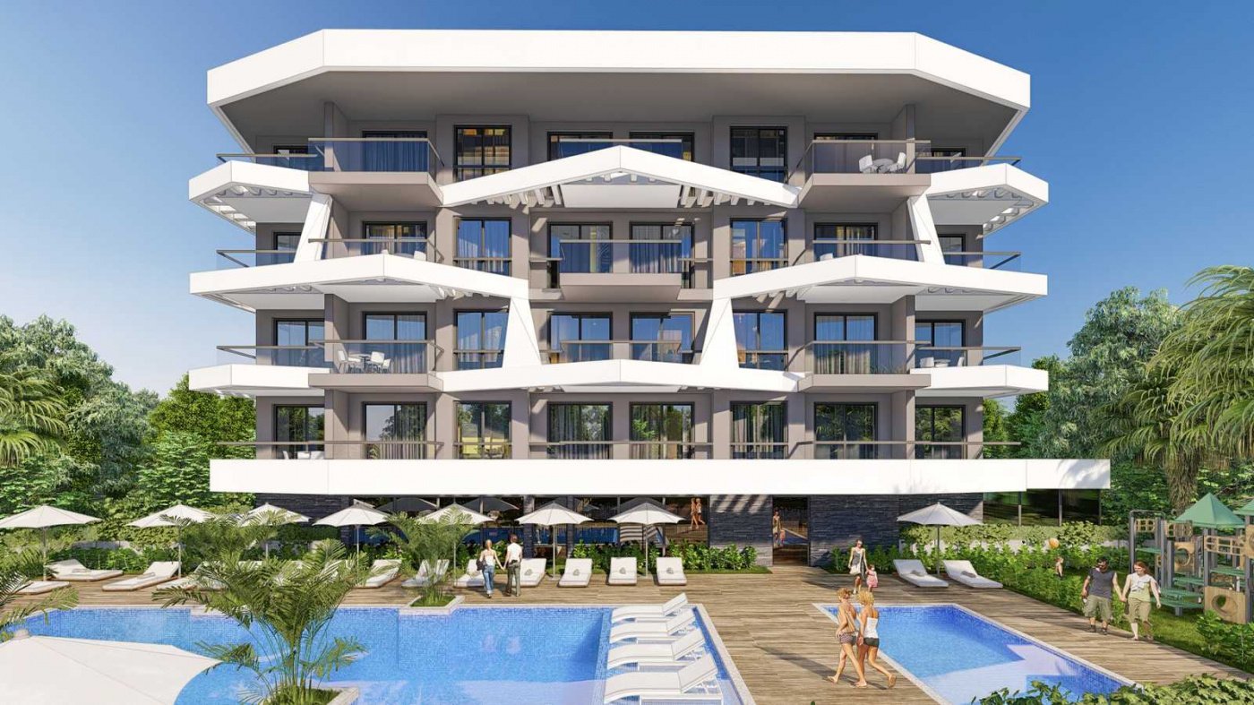 Apartment 1+1 in Oba, Turkey No. 5648