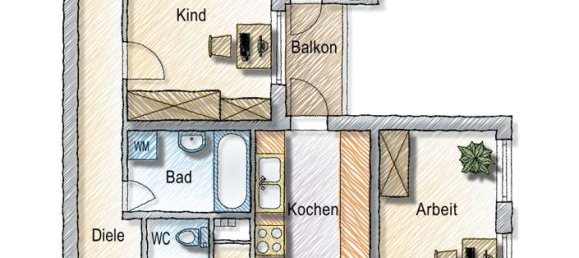 Apartamento de 3 dormitorios en Alb-Donau-Kreis, Germany No. 20240 18