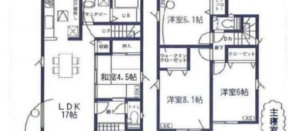 Casa de 4 dormitorios en Chiba, Japan No. 4443 2