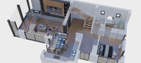 5-salle Villa à Kargicak, Turkey No. 14297 8