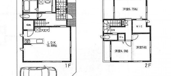 Дом с 3 спальнями в Чиба, Япония № 4824 2