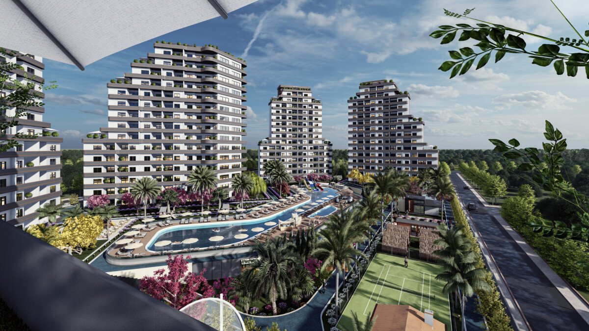 2 rooms Apartment in Mersin, Turkey No. 31803