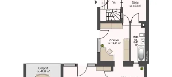 Таунхаус с 4 спальнями в Кайзерслаутерн, Германия № 143161 26