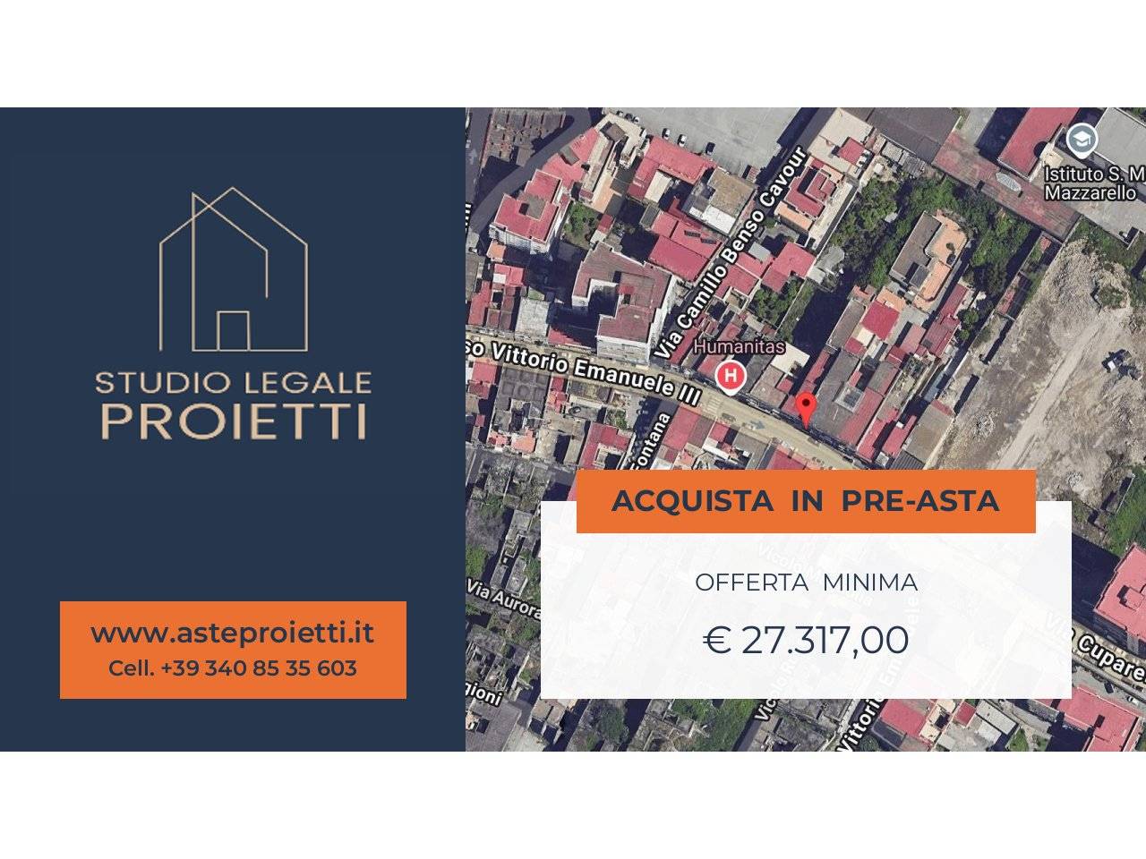 3 bedrooms Apartment in Torre Annunziata, Italy No. 304799