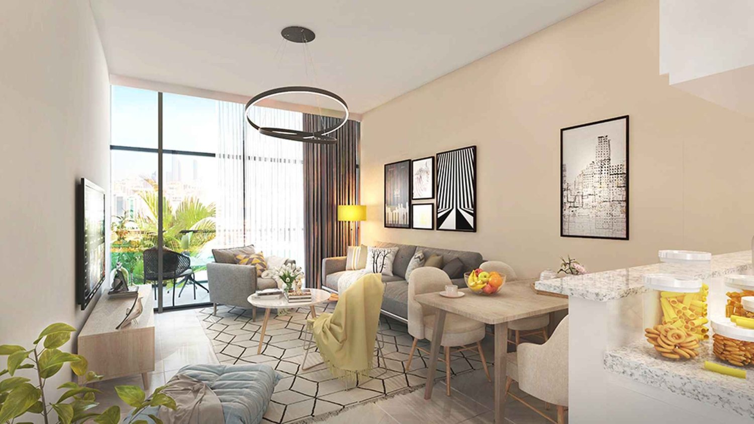 3 Schlafzimmer Wohnung in Al Maryah Vista, Al Maryah Island, UAE, Nr. 59384