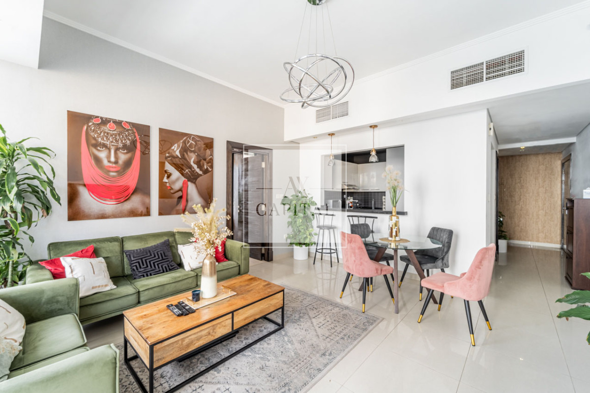 Apartamento de 1 dormitorio en Dubai Marina, UAE No. 52652