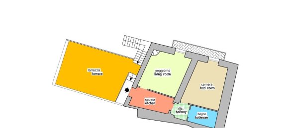 Apartamento de 1 dormitorio en Capestrano, Italy No. 287999 27