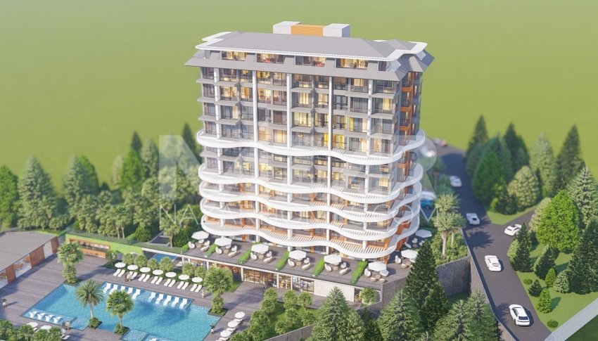 Appartement 1+1 à Alanya, Turkey No. 14354