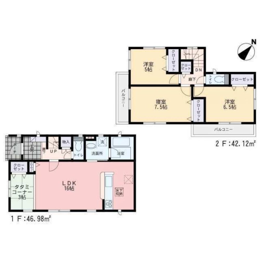 3 غرف نوم منزل في Fukuoka, Japan رقم 2039