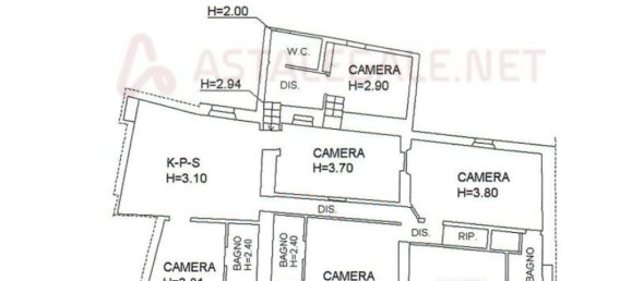 16 bedrooms Duplex in Urbino, Italy No. 372260 14