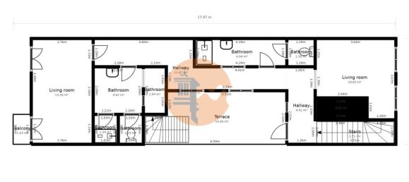 Edificio en Vila Real de Santo Antonio, Portugal 180 m² No. 130235 26
