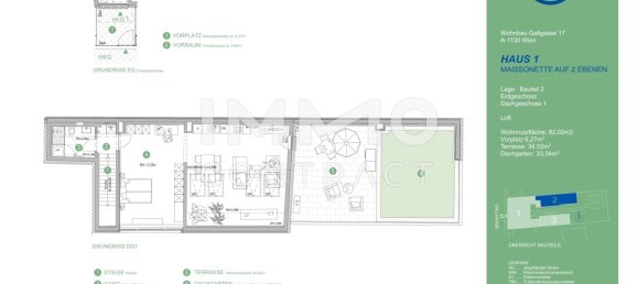 Dúplex de 2 habitaciónes en Hietzing, Austria No. 226358 19