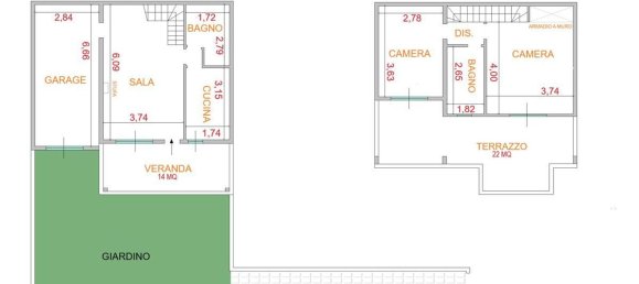 Вилла с 3 комнатами в Анцио, Италия № 261478 19