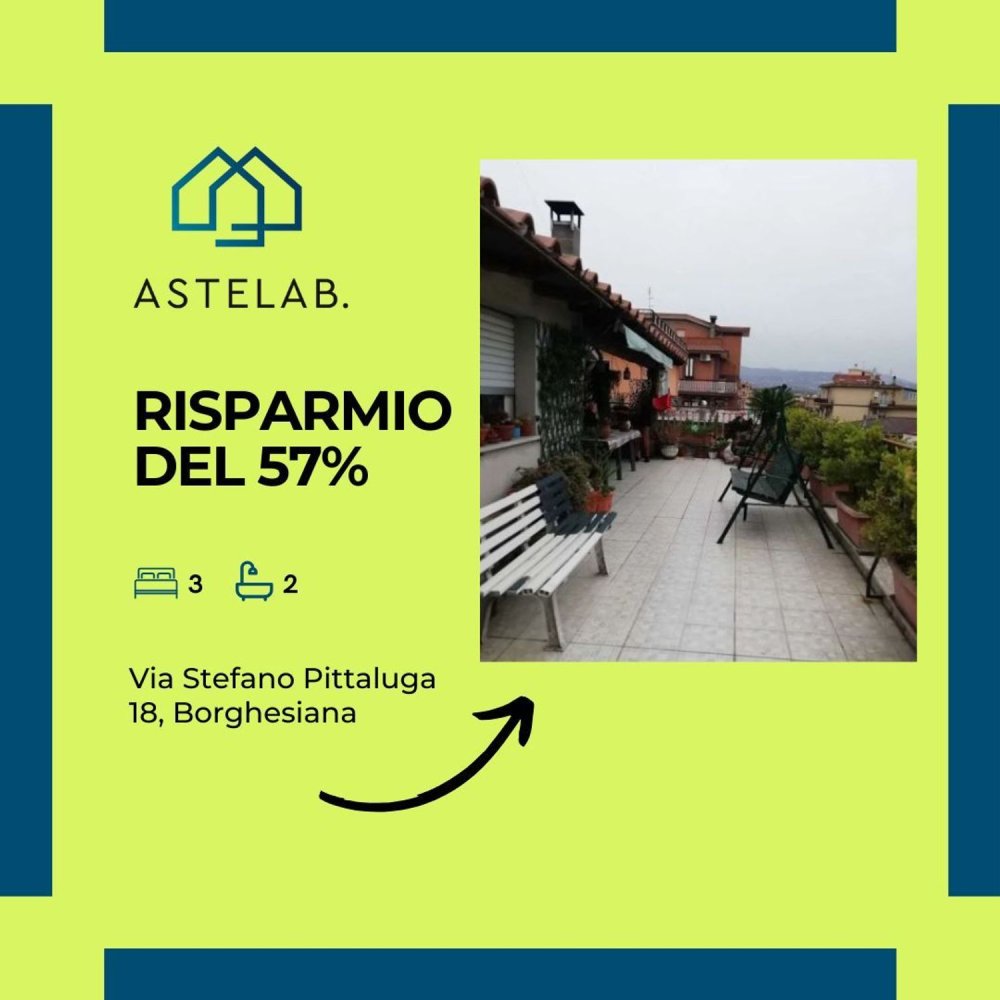 4 rooms Apartment in Rome, Italy No. 12910