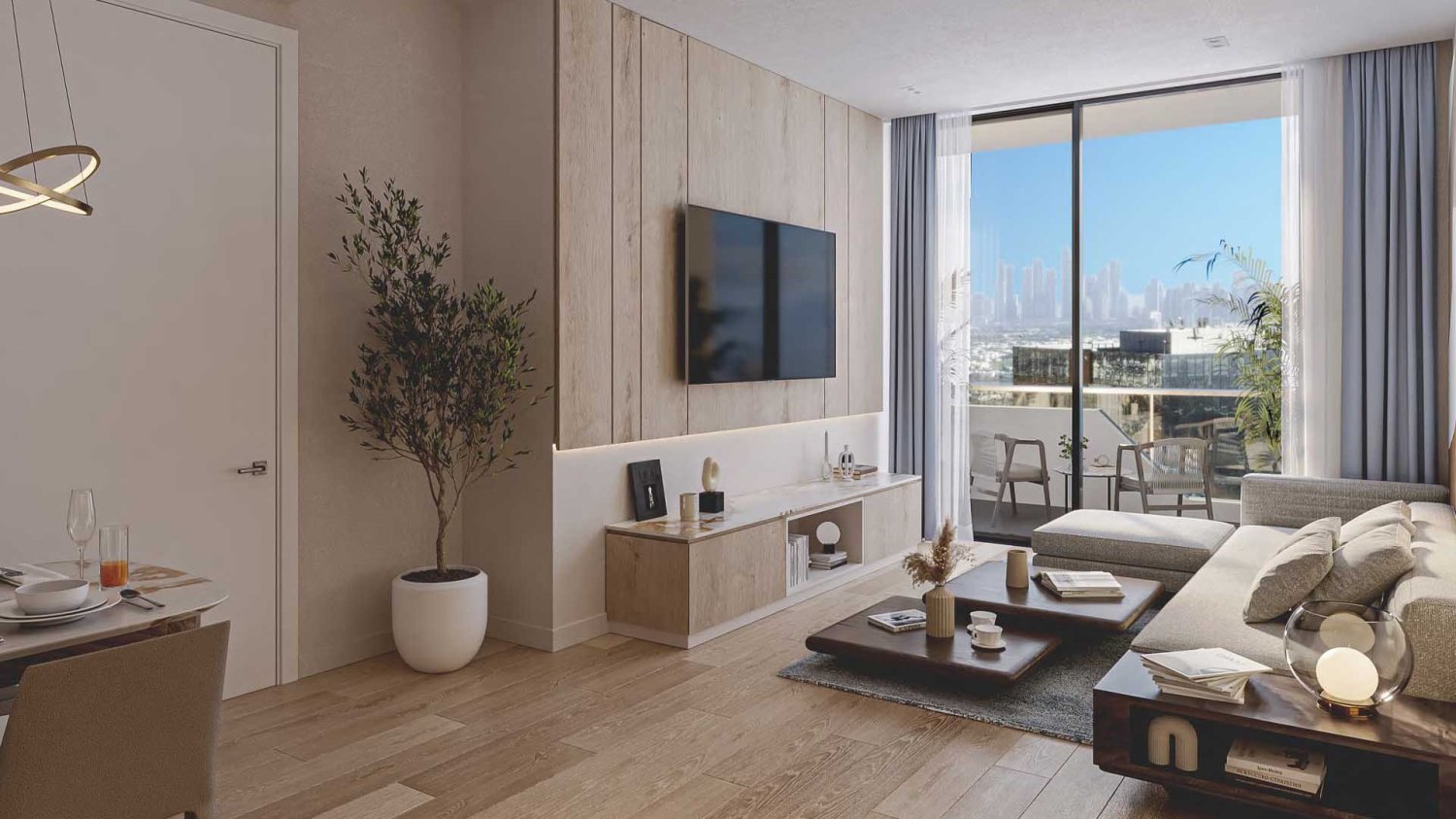 1 غرف نوم شقة في SAMANA CALIFORNIA, دائرة قرية جميرا, UAE رقم 61673