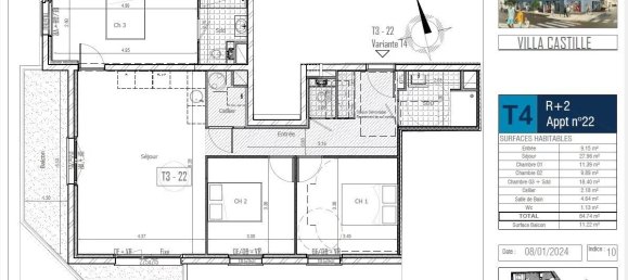 Apartamento de 2 dormitorios en Merlimont, France No. 90060 3