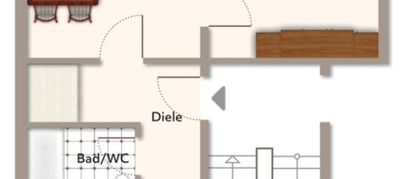 Квартира с 1 спальней в Меттман, Германия № 93454 9