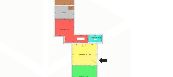 2-salle Appartement à Bari, Italy No. 29869 2