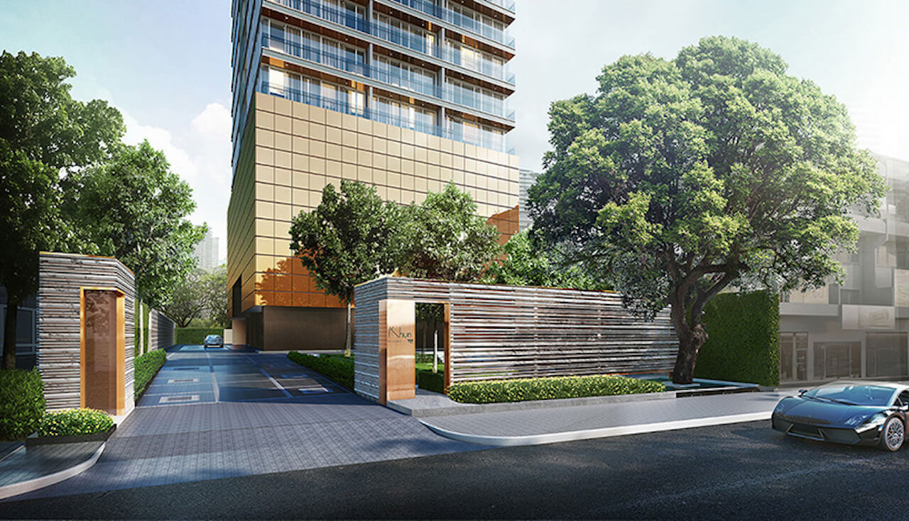 Apartamento com 2 quartos em condomínio em Bangkok, Thailand N.º 2321