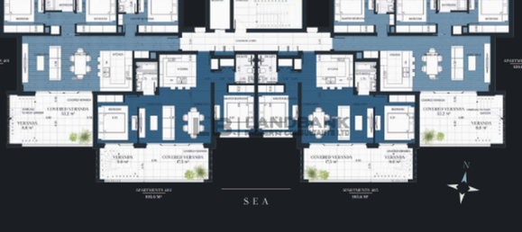 2 chambres Penthouse à Limassol, Cyprus No. 14112 15