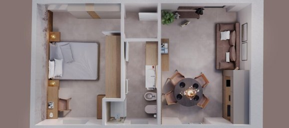 2 rooms Apartment in Seregno, Italy No. 2186 13