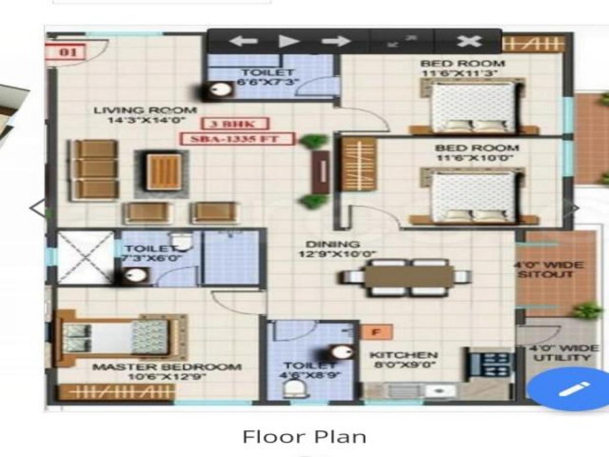 Studio à Bangalore, India No. 13261