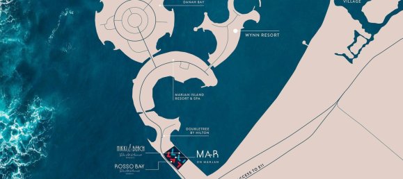 Apartamento T1 em Al Marjan Island, UAE N.º 107209 5