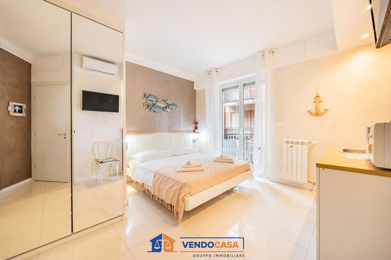 2غرفة شقة في Alassio, Italy رقم 90193