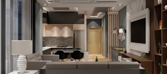 Wohnung 1+1 in Mersin, Turkey, Nr. 16296 12