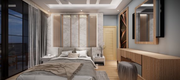 Wohnung 1+1 in Mersin, Turkey, Nr. 16296 15