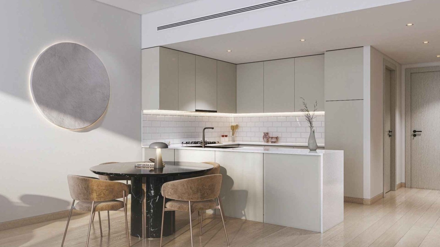 Apartamento T2 em The Corner, Dubai Land, UAE N.º 63701