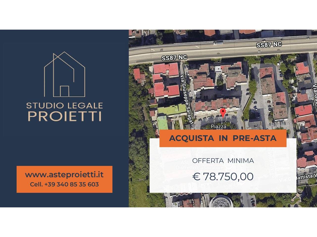 2 bedrooms Apartment in Casavatore, Italy No. 310359