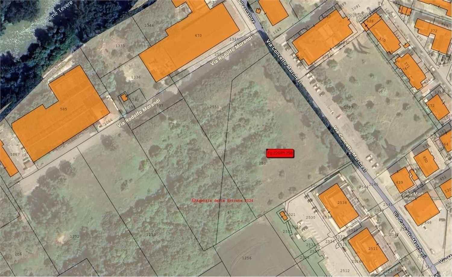 Земельный участок 10000м² в Перуджа, Италия № 117387