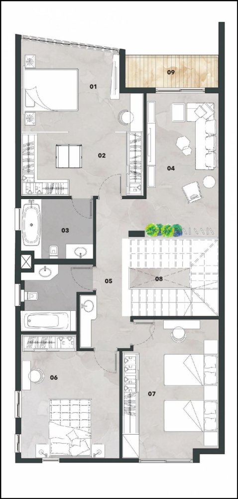 4 bedrooms House in New Capital City, Egypt No. 2314