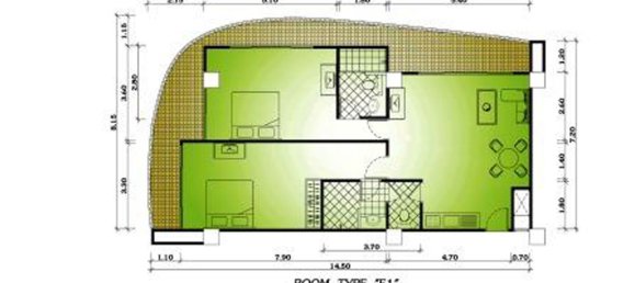 2 bedrooms Condo in Pattaya, Thailand No. 1397 12