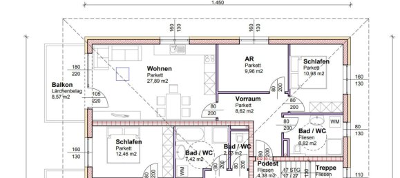 3 rooms Apartment in Mondsee, Austria No. 157931 33