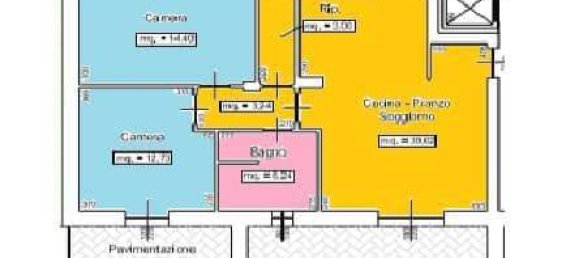 2 Schlafzimmer Wohnung in Cecina, Italy, Nr. 155128 2