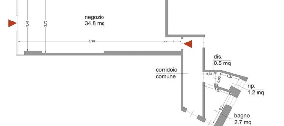 1 room Commercial property in Milan, Italy No. 260140 4