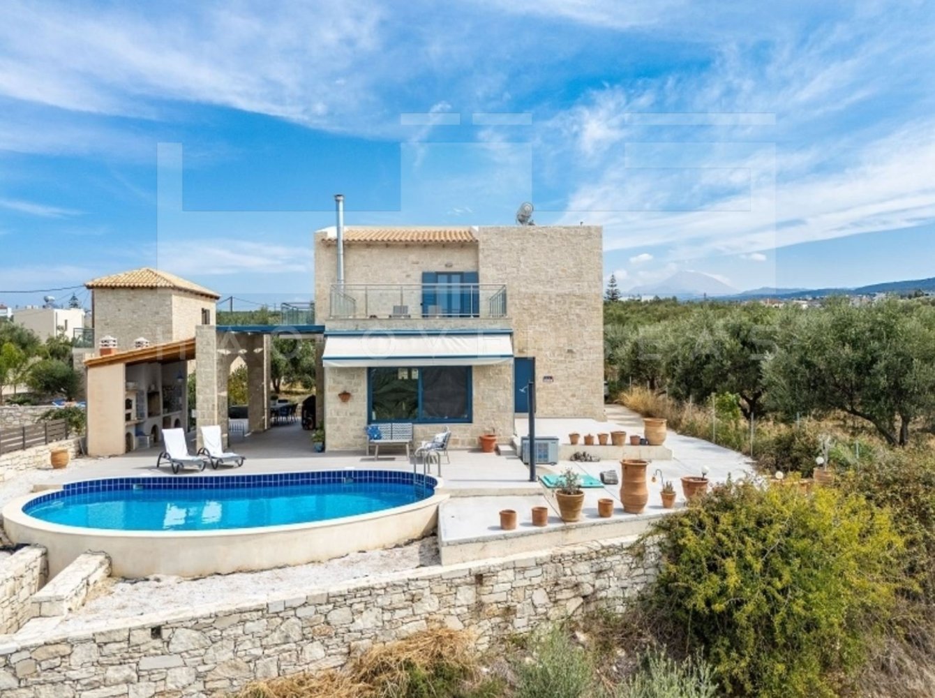 3 غرف نوم فيلا في Crete, Greece رقم 8713