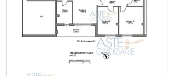 Casa de 11 divisões em Rome, Italy N.º 202636 55