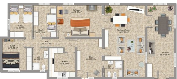 6 غرف نوم فيلا في Essen, Germany رقم 34027 48