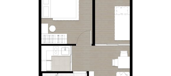 Apartamento T383 em Pattaya, Thailand N.º 175699 11