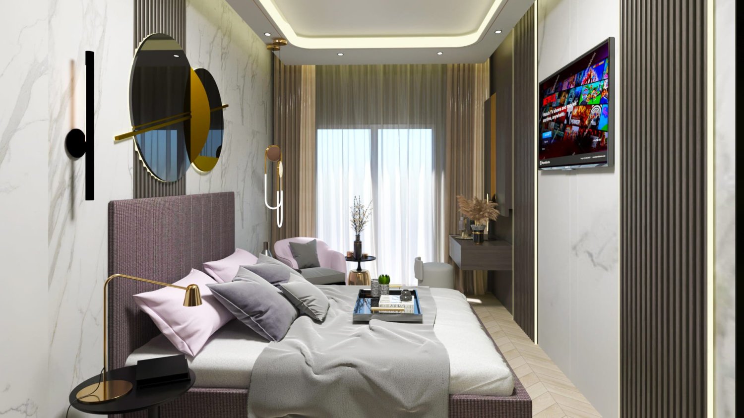 Appartement 1+1 à Novita Legacy Residence, Kargicak, Turkey No. 38194