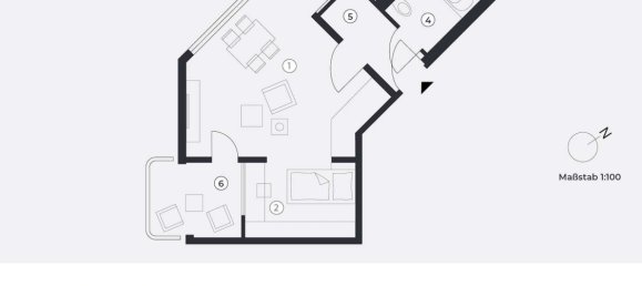 1 Schlafzimmer Wohnung in Kreuzberg, Germany, Nr. 88921 10