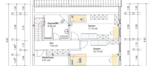 Таунхаус с 4 комнатами в Восточный Пригниц-Руппин, Германия № 115408 17
