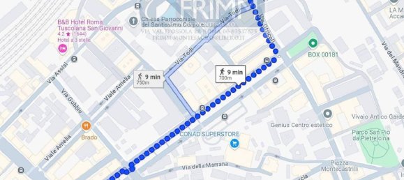 3 rooms Apartment in Rome, Italy No. 10060 11