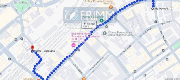 3 rooms Apartment in Rome, Italy No. 10060 10