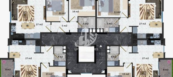 Apartment 1+1 in Kestel, Turkey No. 1768 15