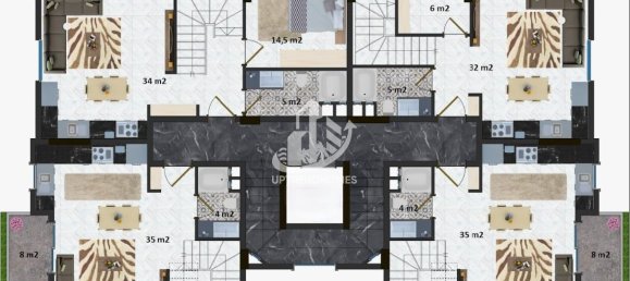 Apartment 1+1 in Kestel, Turkey No. 1768 13