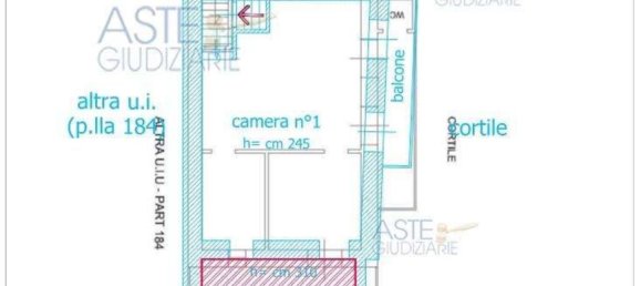 3 rooms Apartment in Naples, Italy No. 10252 7
